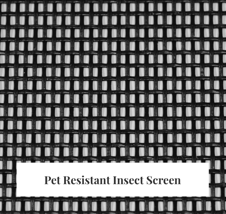 Pet Resistant Insect Screen